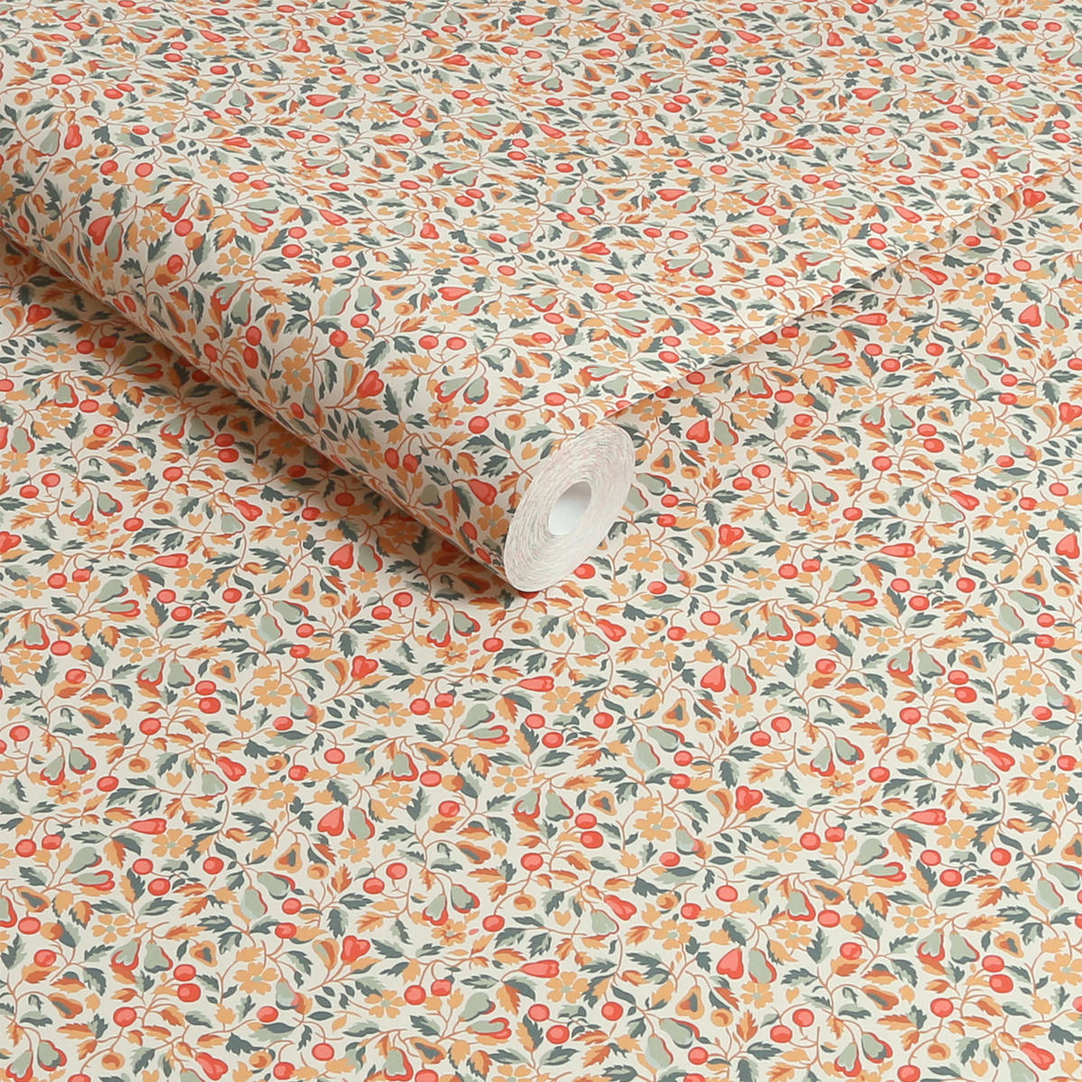 VLIESTAPETE Devons Grove - Orange, Papier/Kunststoff (52/1000cm) - LAURA ASHLEY