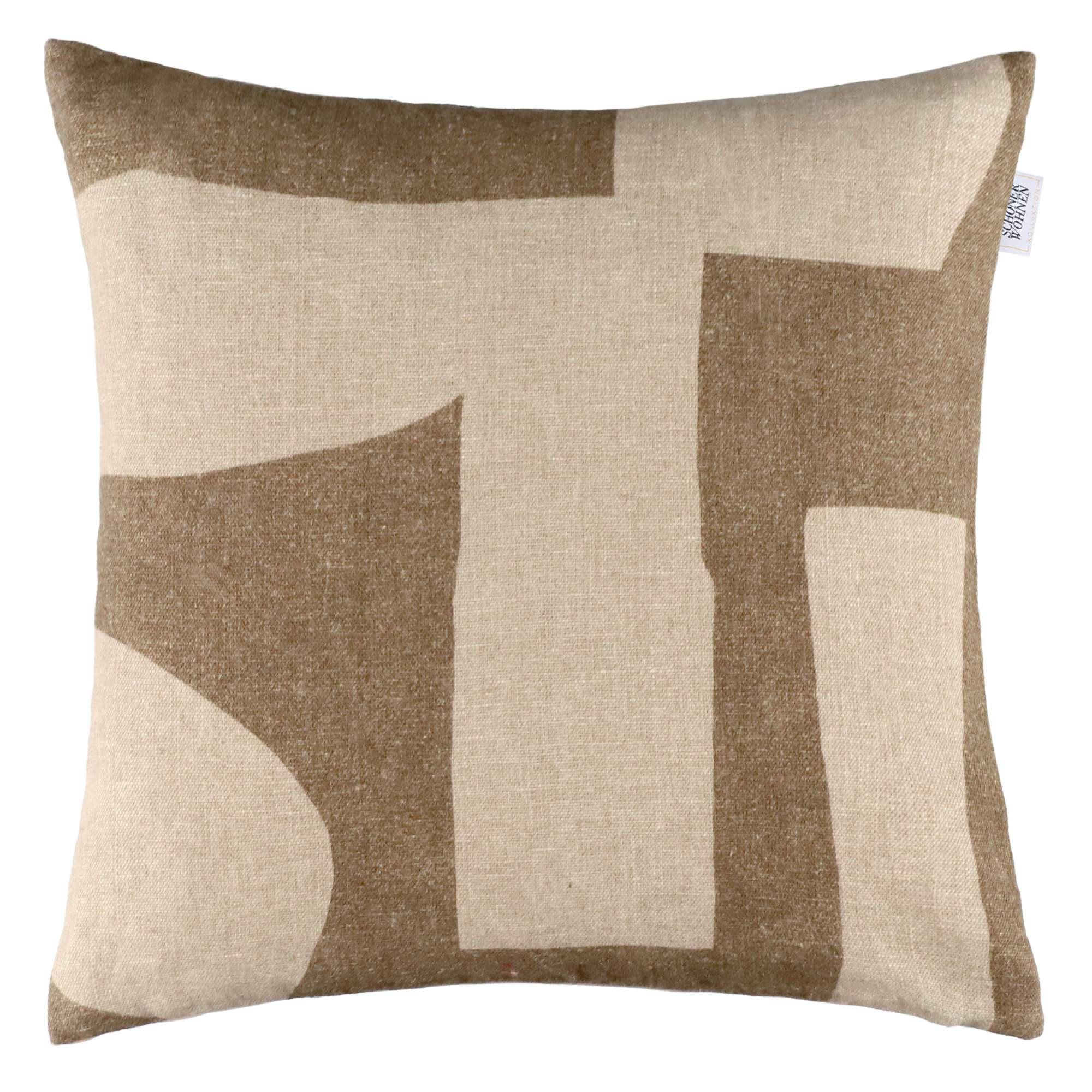 OBLIEČKA na vankúš PATCH - magnóliová/béžová, textil (45/45cm) - Schöner Wohnen