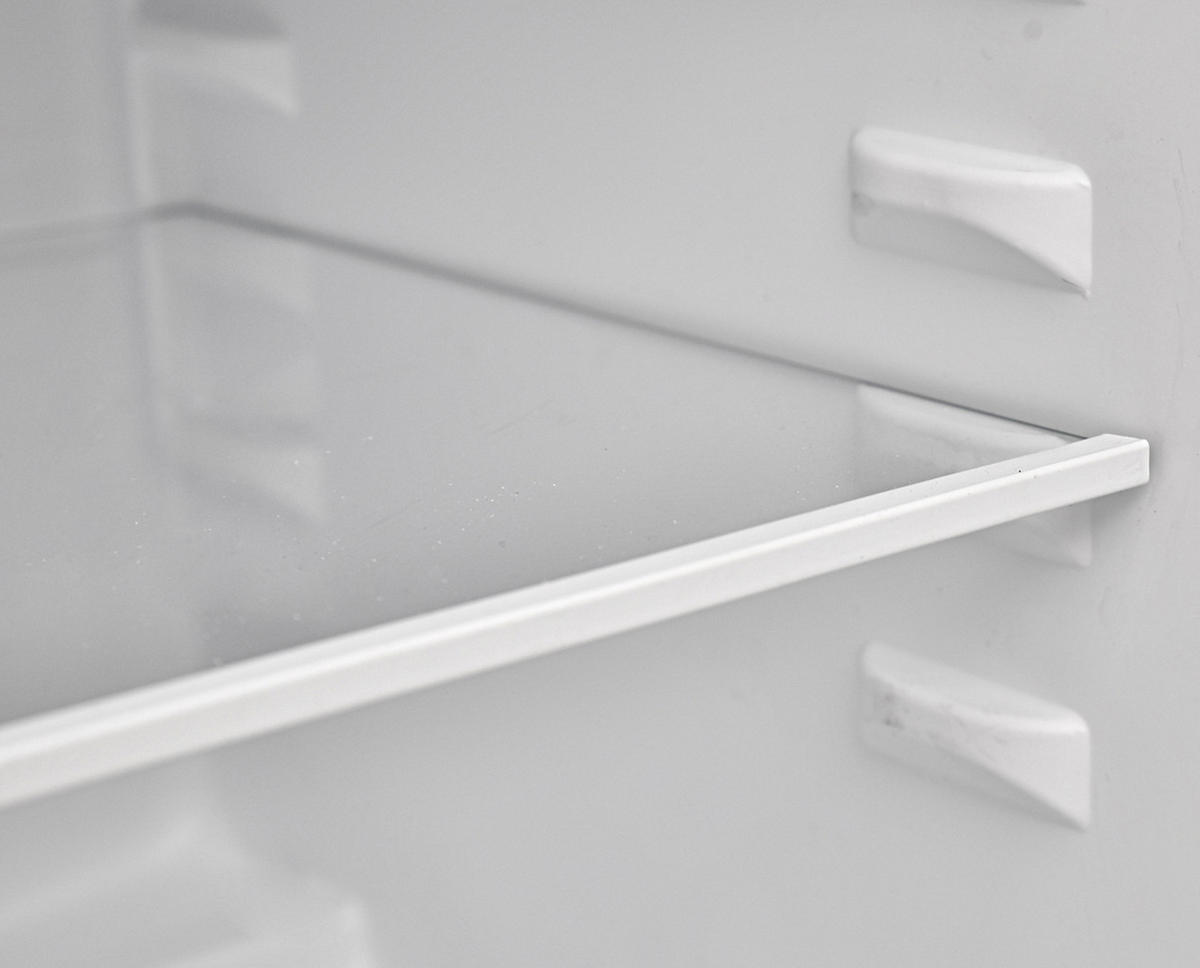 KÜHLSCHRANK mit Eiswürfelfach, 89 Liter, klein und freistehend, CF-33-101-S2 silber - Silberfarben, Kunststoff/Metall (48/82.1/50cm) - Telefunken