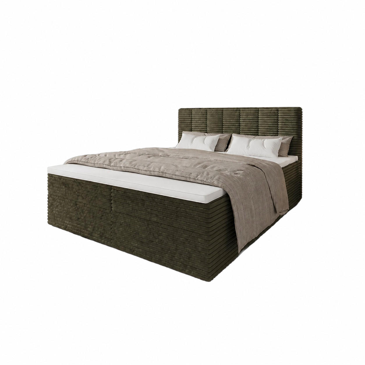 BOXBETT Tiliani Grün 180x200 cm - Grün, Textil (180/200cm) - B&B Home