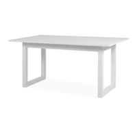 ESSTISCH weiß, 160 - 200 cm ausziehbar, Küchentisch bis 8 Personen - Weiß, Holzwerkstoff (90/160/75cm) - Furn.Design