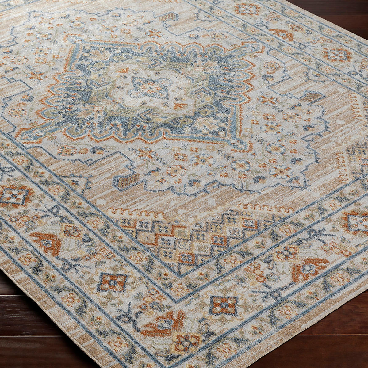 TEPPICH Maschinenwaschbar 160/213 cm Mehrfarbig - Multicolor, Naturmaterialien/Textil (160/213cm) - LIVABLISS