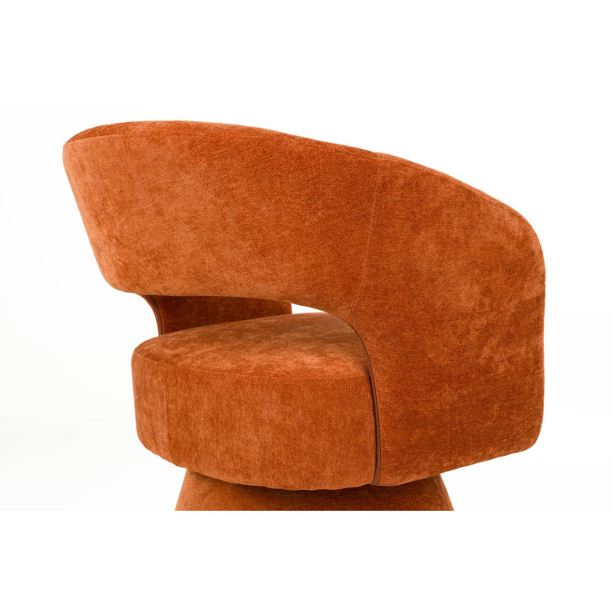 SESSEL Charina Orange - Orange, Kunststoff (71/78/65.5cm) - Housecraft Living