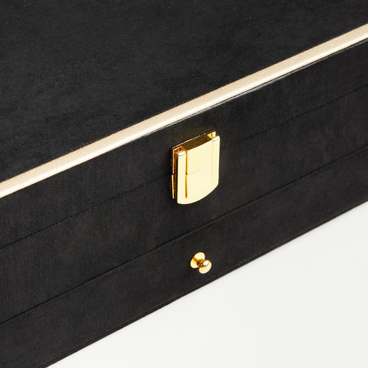 SCHMUCKKÄSTCHEN Pranchetoni - Schwarz, Holzwerkstoff (32/10.5/20cm) - home&you