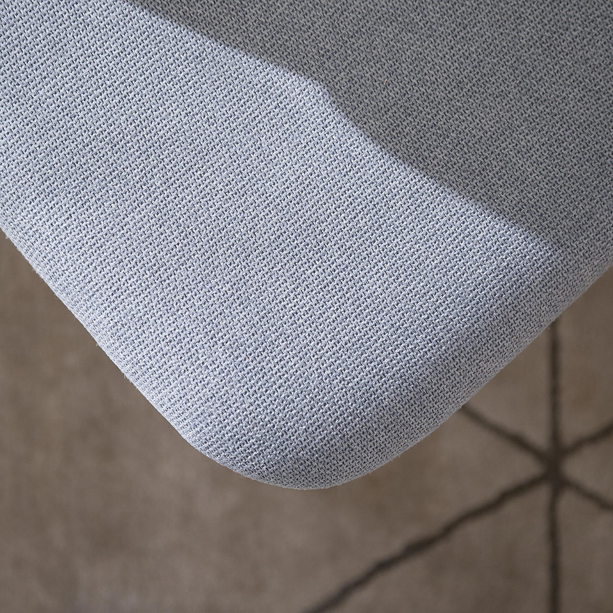 ESSZIMMERSTUHL 2er Set - Buche teilmassiv / Strukturstoff - Grau / Buche - Grau, Holz/Holzwerkstoff (52/76/56cm) - home24