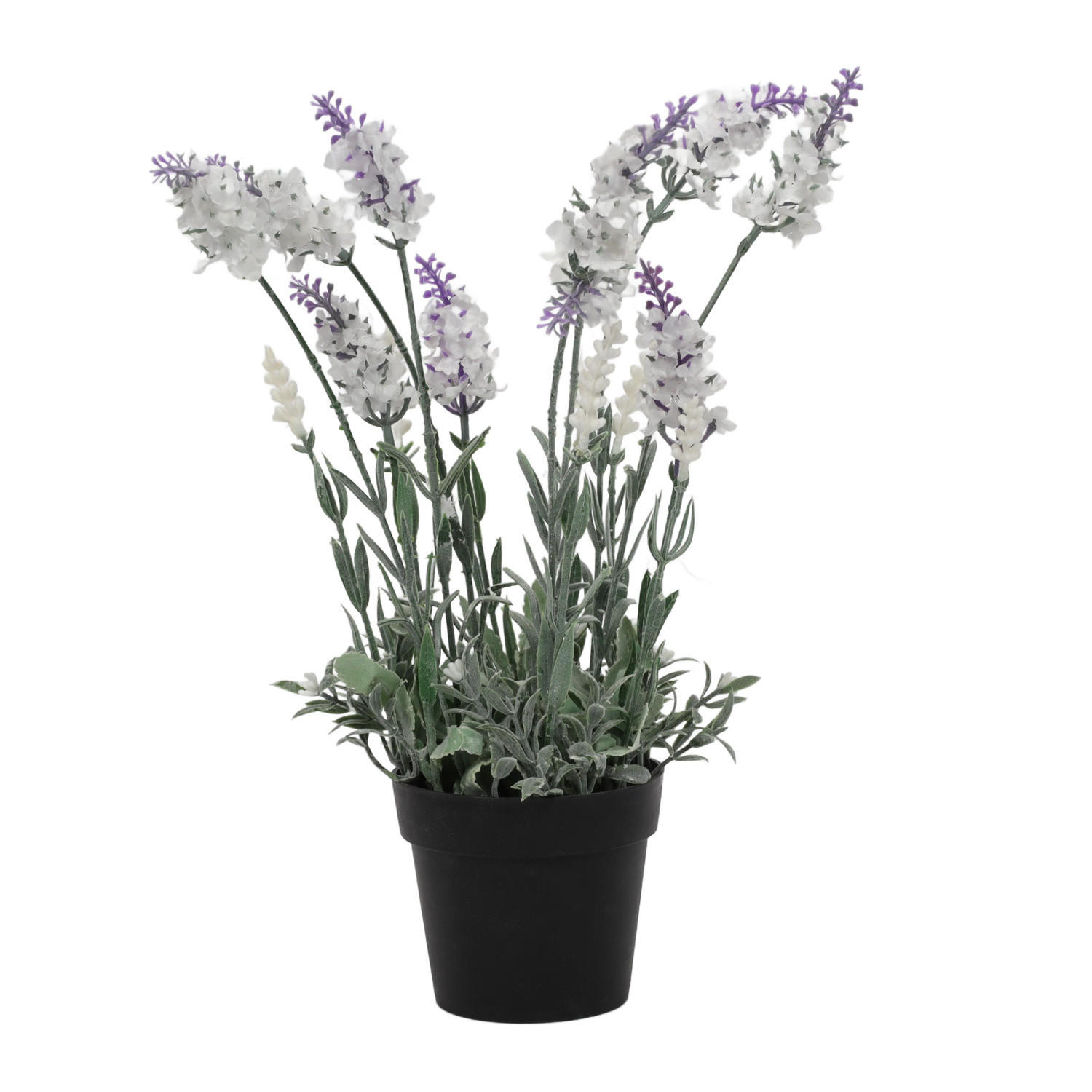 LAVENDEL im Topf 15/15/40 cm - Multicolor, Kunststoff (40cm) - Home Styling Collection