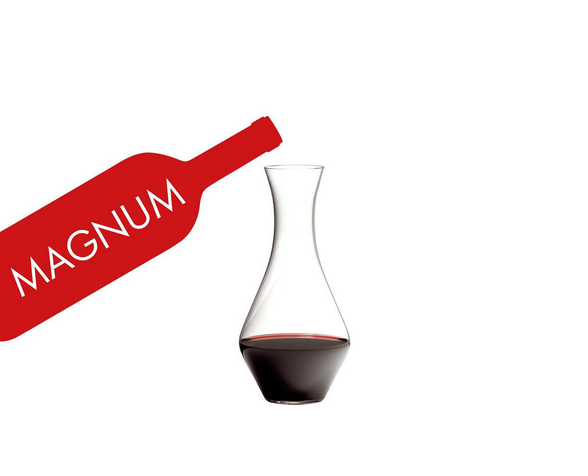 MAGNUM DEKANTER Cabernet transparent 1,5 Liter - Transparent, Glas (1.5L) - Riedel