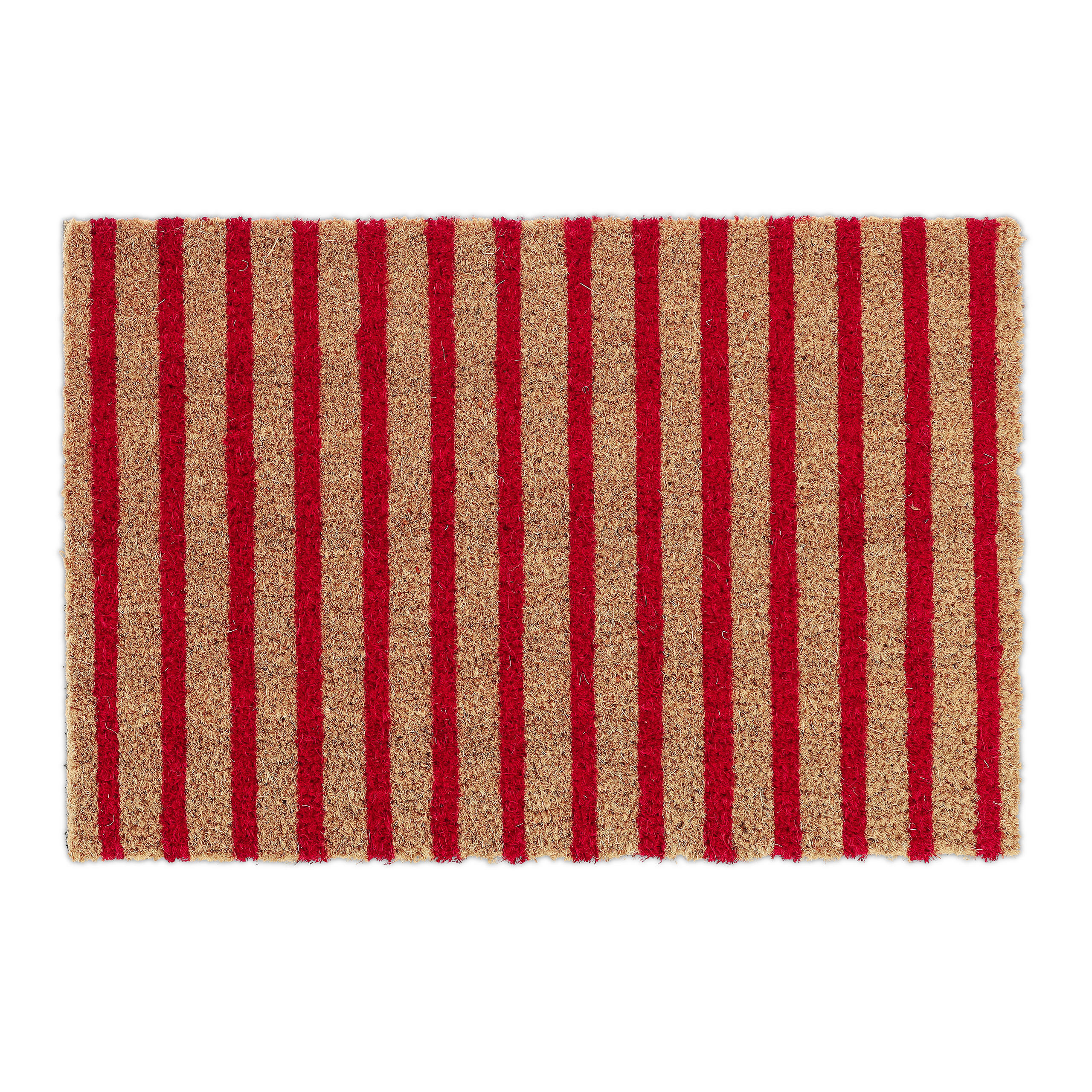 COVORAȘ roșu natural cocos antiderapant 60x40 cm