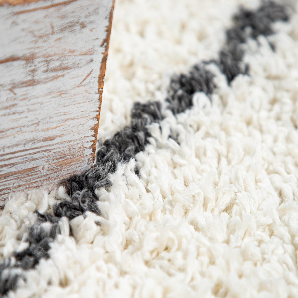 HOCHFLORTEPPICH 120/170 cm Kalmar 442 - Creme, Textil (120/170cm) - Paco Home
