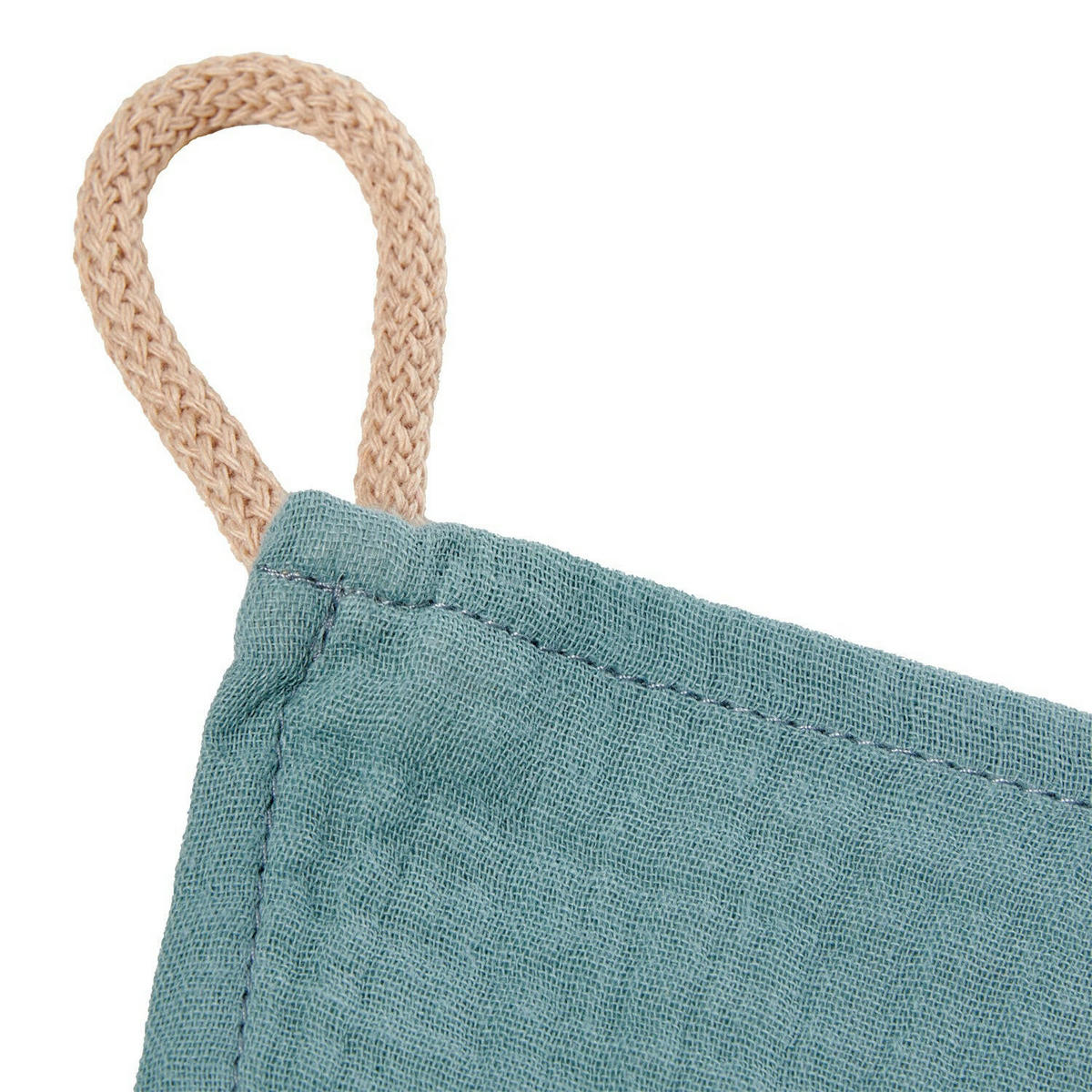 KUSCHELTUCH Musselin Eis Mint - Mintgrün, Textil (30/1/30cm) - nordic coast company