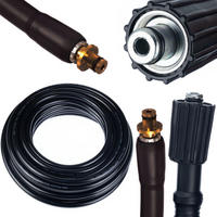 SCHLAUCH K2-K7 alt Typ Sicherungssplint, 15 m, 200 bar, M22 Anschluss, Nylonmantel, 60 °C - Multicolor, Kunststoff/Metall (10/10/10cm)