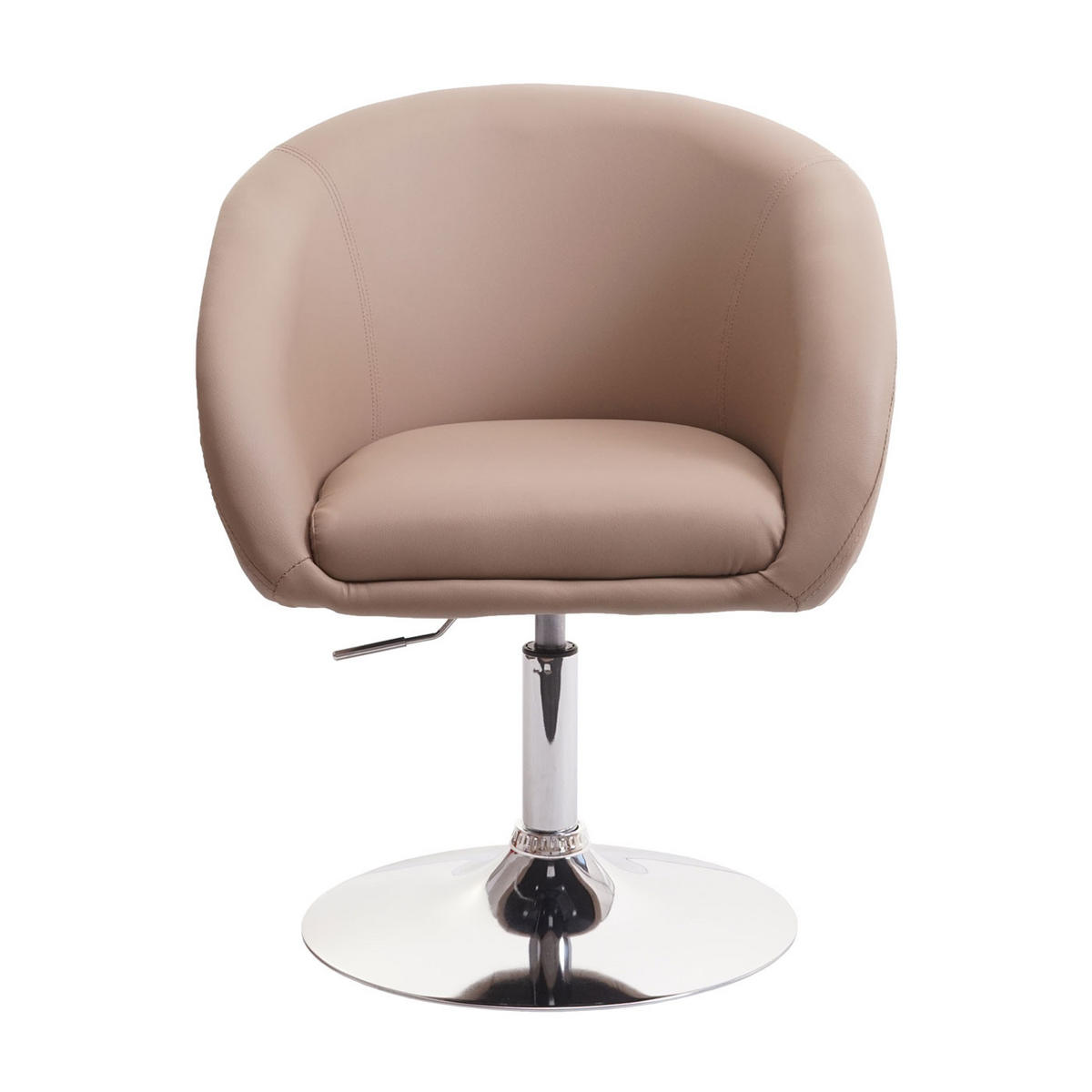 ESSZIMMERSTUHL taupe 6er-Set - Taupe, Textil (59/90/60cm) - MCW