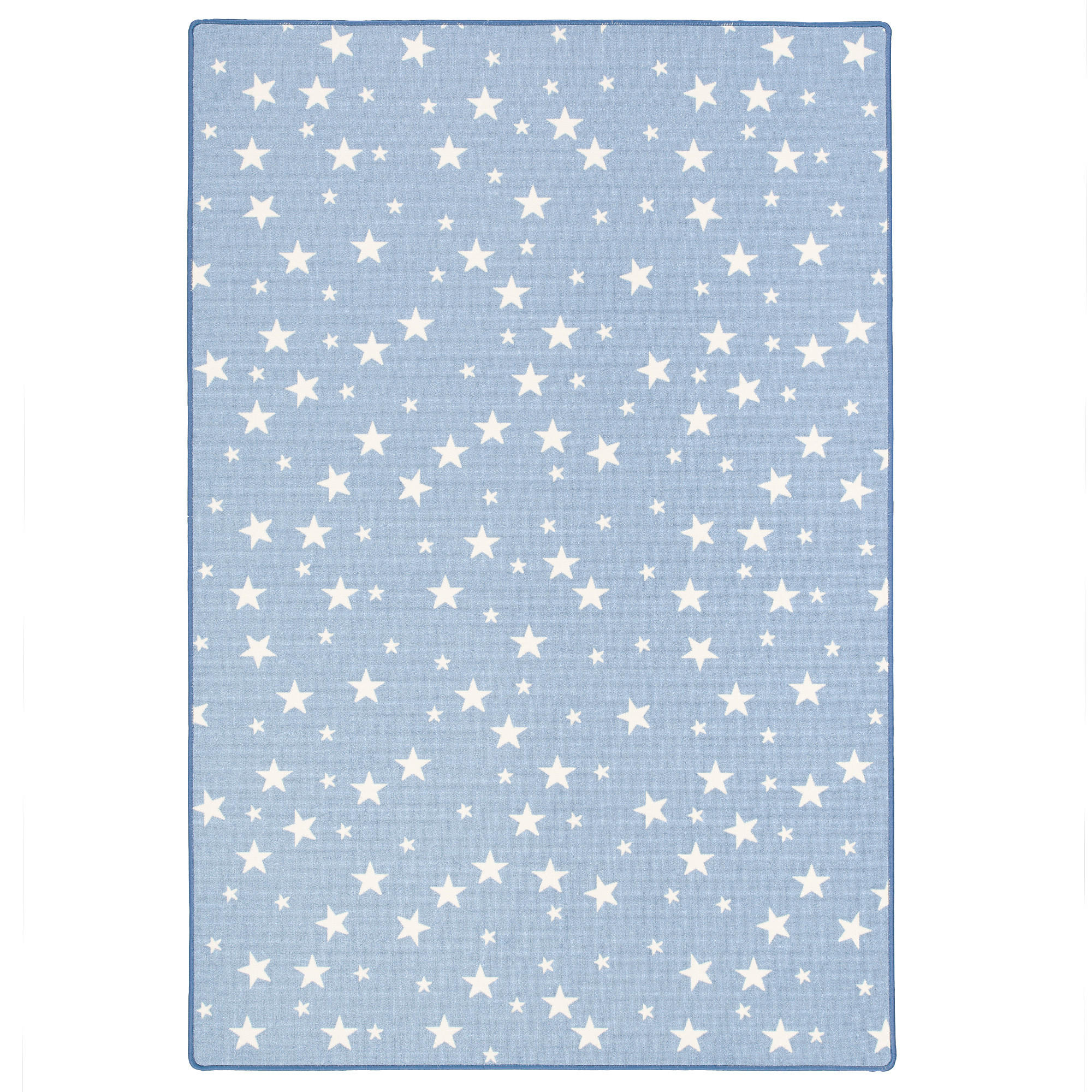KINDER SPIEL TEPPICH STERNE - Blau, Textil (200/300cm) - Snapstyle