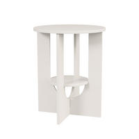 KONFERENČNÍ STŮL Vareo Bílá - bílá, kompozitní dřevo (40/40/50.5cm) - Vicco