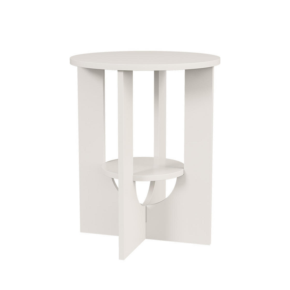 KONFERENČNÍ STŮL Vareo Bílá - bílá, kompozitní dřevo (40/40/50.5cm) - Vicco