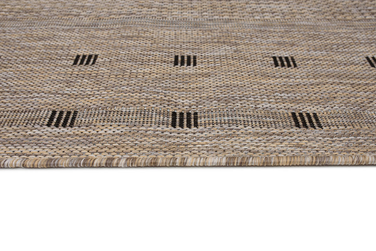 TEPPICH MELISSA Braun 140/200 cm - Braun, Kunststoff (140/200cm) - Tapiso
