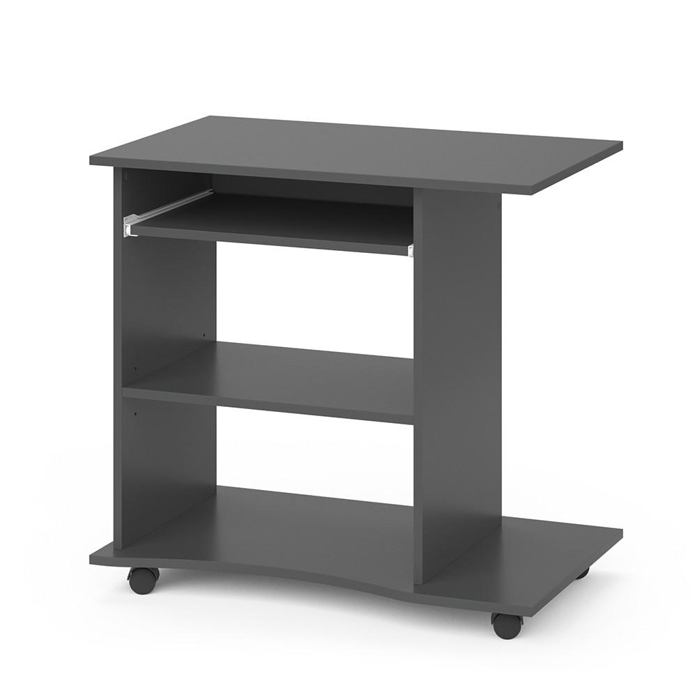 SCHREIBTISCH Harm Anthrazit 80 x 50 cm - Anthrazit, Holzwerkstoff (50/80/75cm) - Vicco