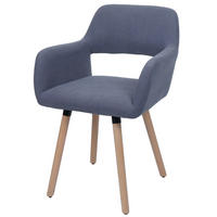 ESSZIMMERSTUHL Grau - Grau, Textil (56/80/53cm) - MCW