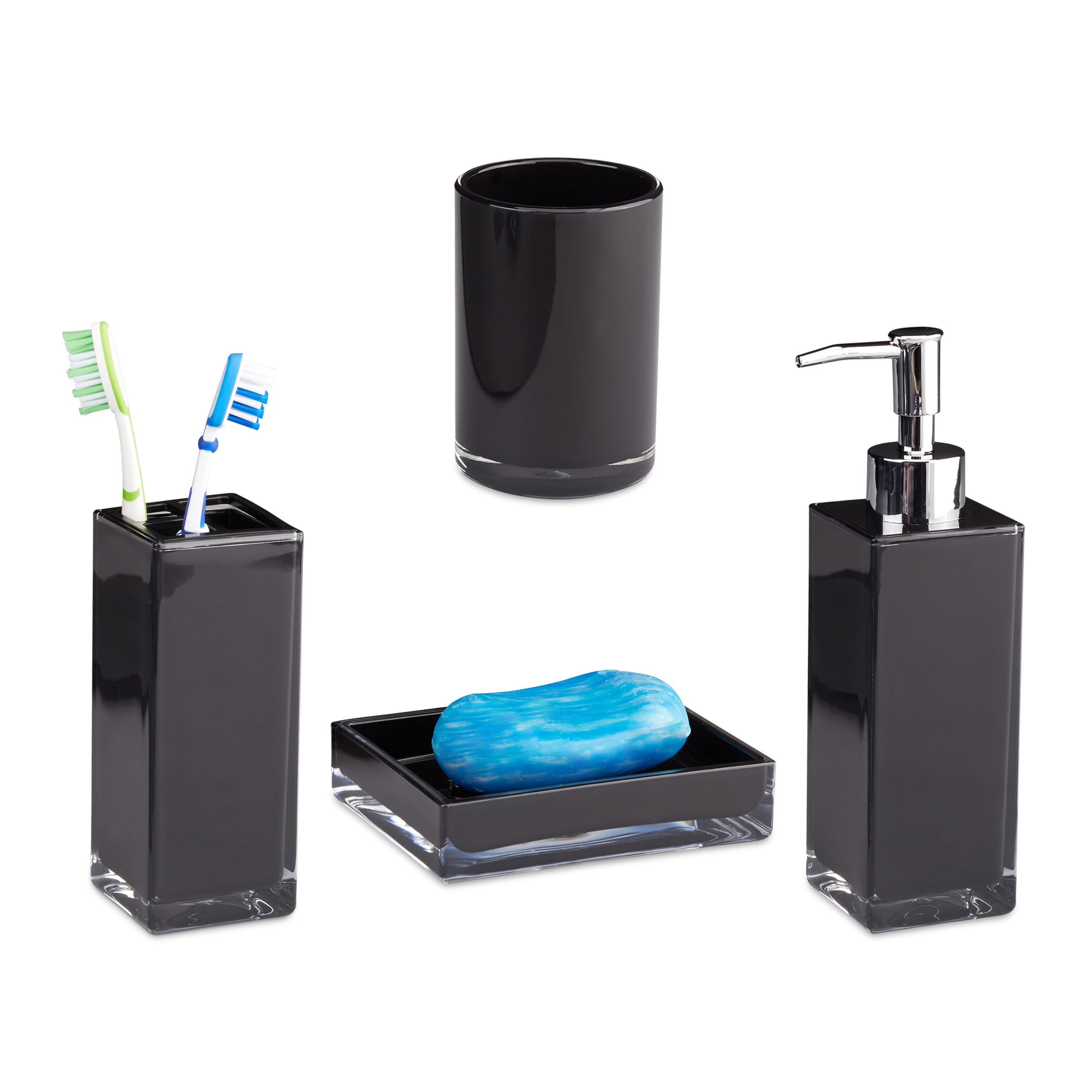 SET Negru 4-piese