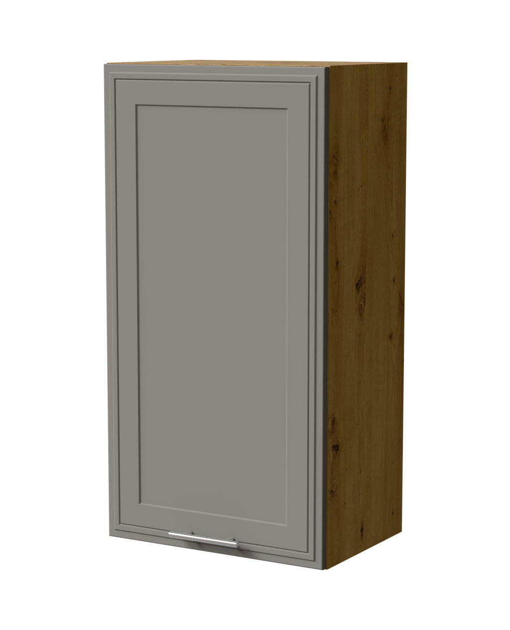 HÄNGESCHRANK Salo W4/50 Eiche Artisan / Dust Grey Matt 50 / 32,5 / 96cm - Eiche Artisan/Grau, Holz/Holzwerkstoff (50/96/32.5cm) - Feldmann-Wohnen