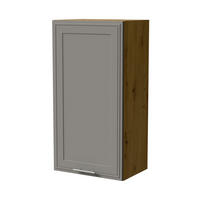 HÄNGESCHRANK Salo W4/50 Eiche Artisan / Dust Grey Matt 50 / 32,5 / 96cm - Eiche Artisan/Grau, Holz/Holzwerkstoff (50/96/32.5cm) - Feldmann-Wohnen