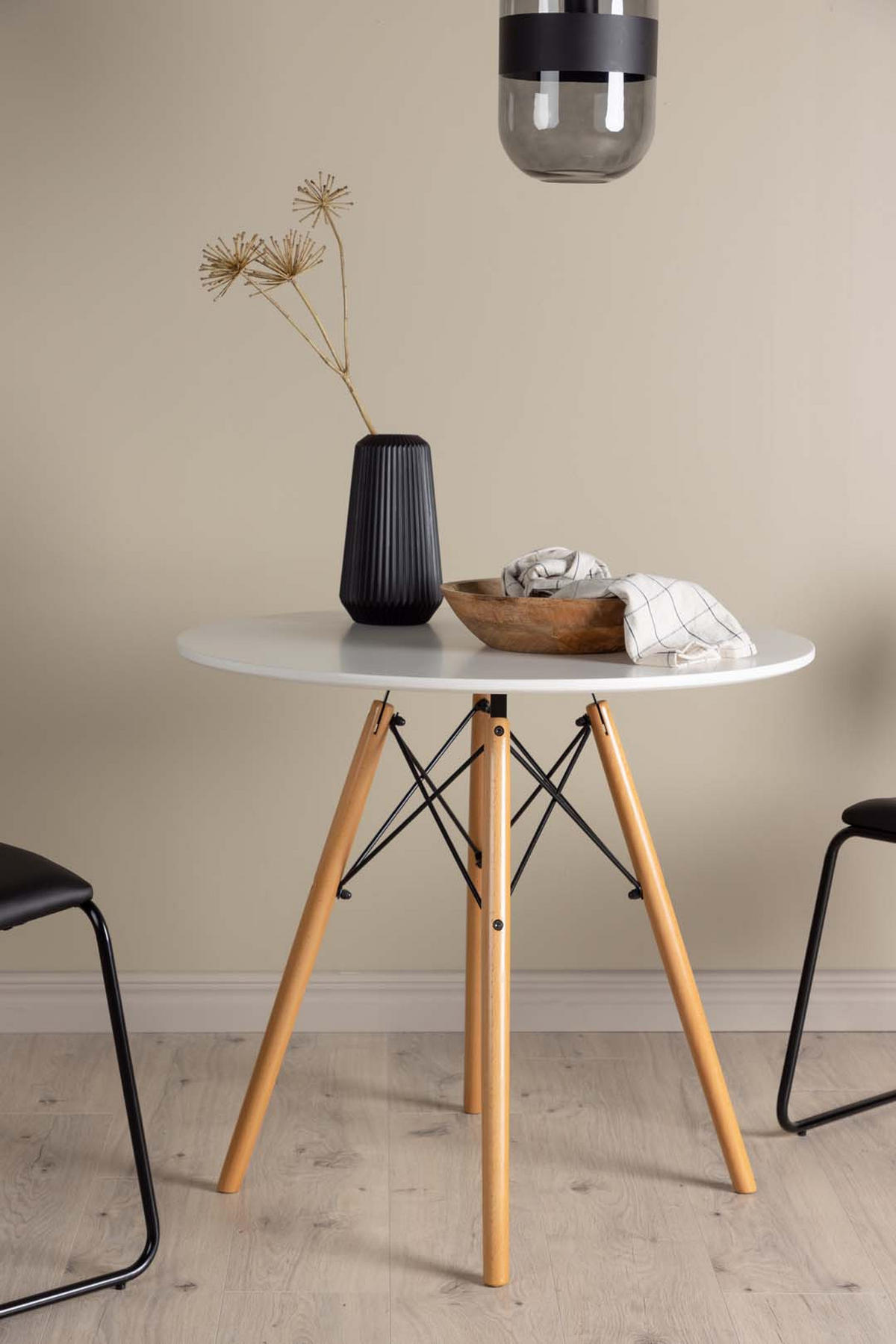 ESSTISCH Ø60 cm weiß - Weiß, Holzwerkstoff (60/60/75cm) - ebuy24