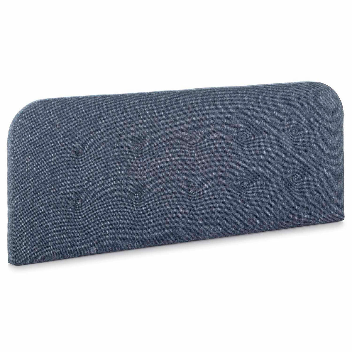 KOPFTEIL 140x60 cm Saona Blau - Blau, Textil (8/60/140cm) - VS Venta-stock