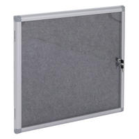 SCHAUKASTEN Grau - Grau, Metall (68/65/7cm) - MCW