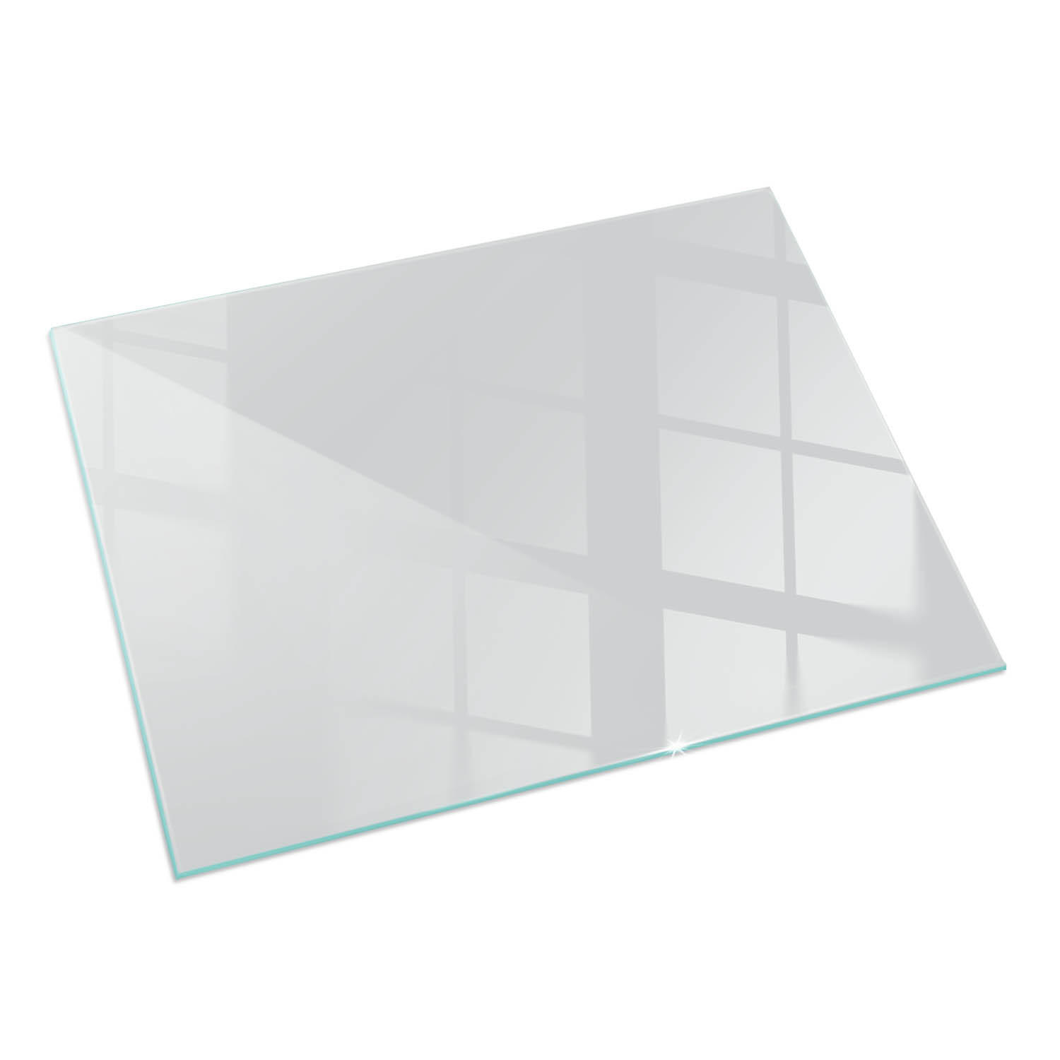 ArtPrintCave Glasplatte Grau 60x40x0.4 cm