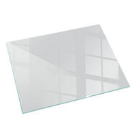 GLASPLATTE für Kamin 60x40 cm Grau - Grau, Glas (60/40/0.4cm) - ArtPrintCave