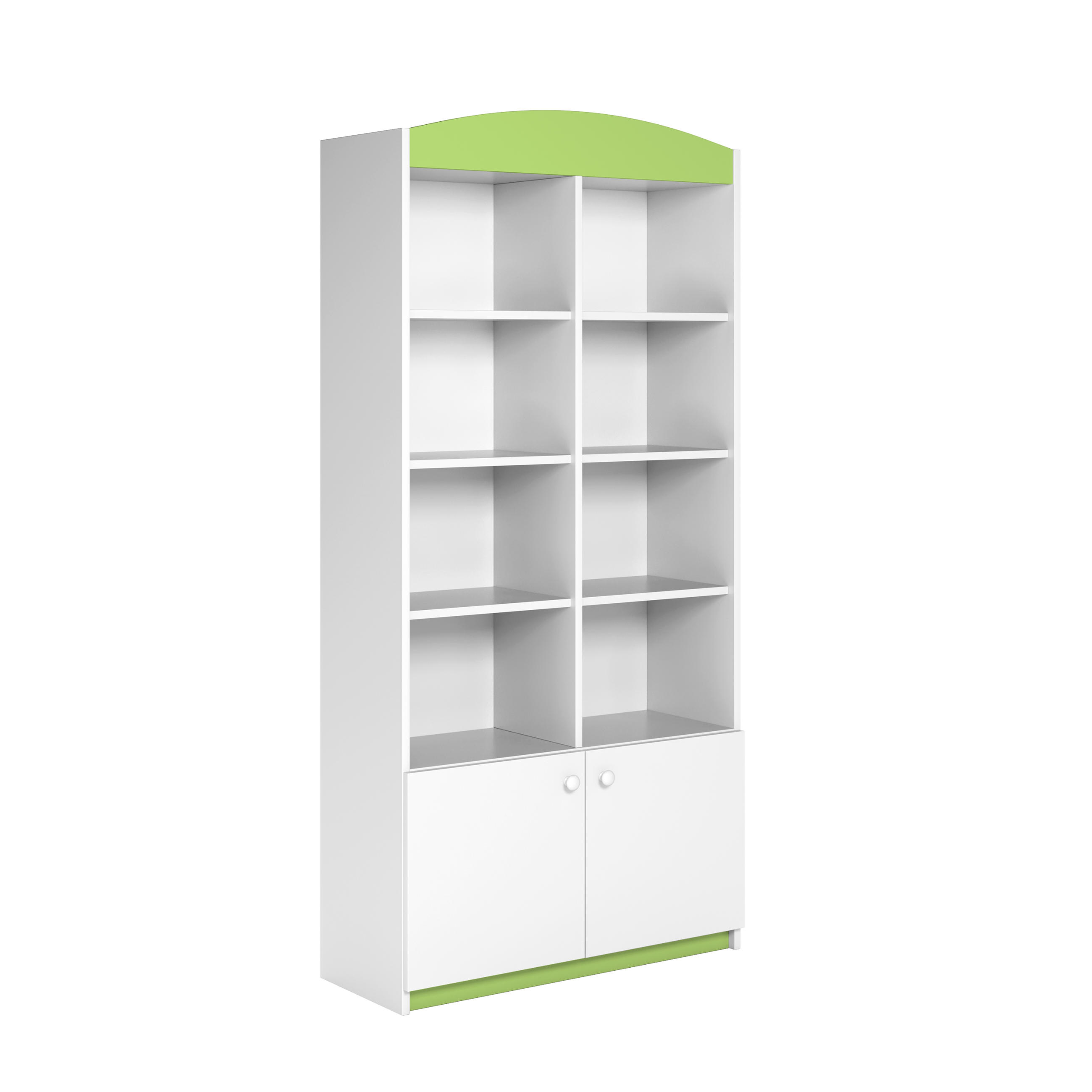 RAUMHIRSCH FURNITURE DĚTSKÁ POLIČKA II Babydreams zelená 90\180\36