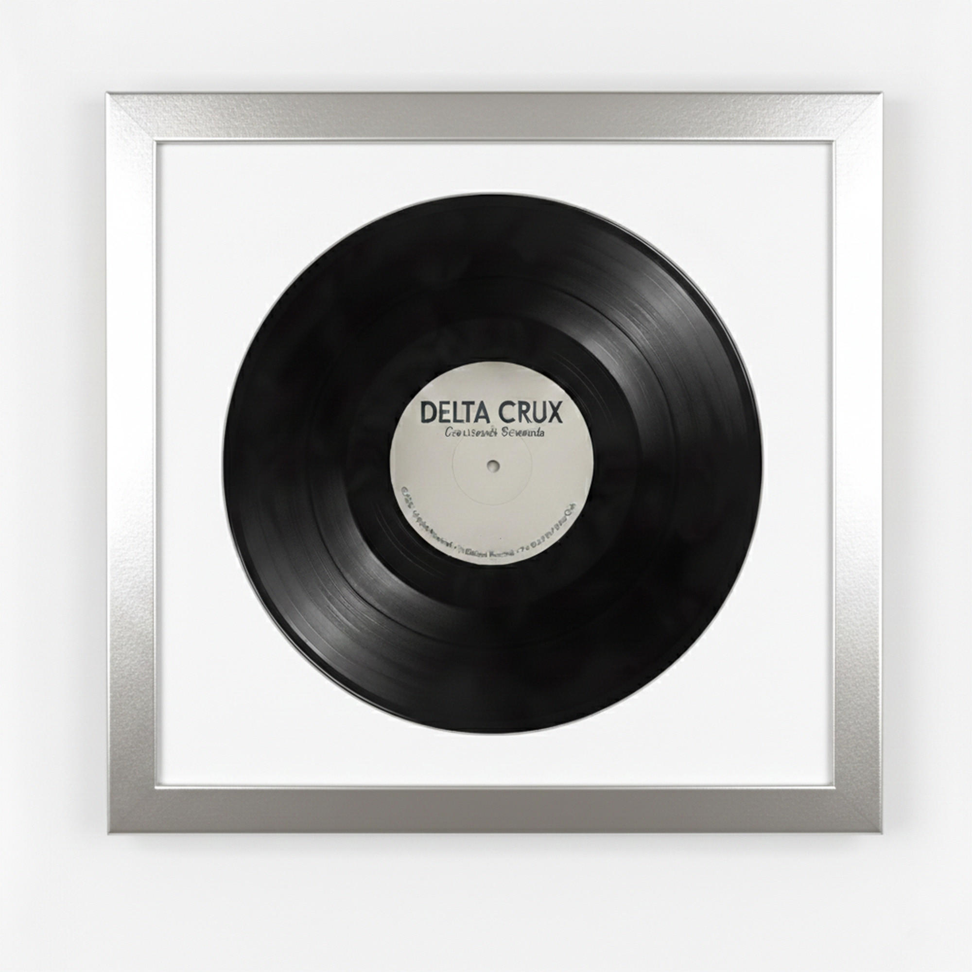 VINYL BILDERRAHMEN 40/40 2er Set - Silberfarben, Holz (40/40cm) - K-Möbel