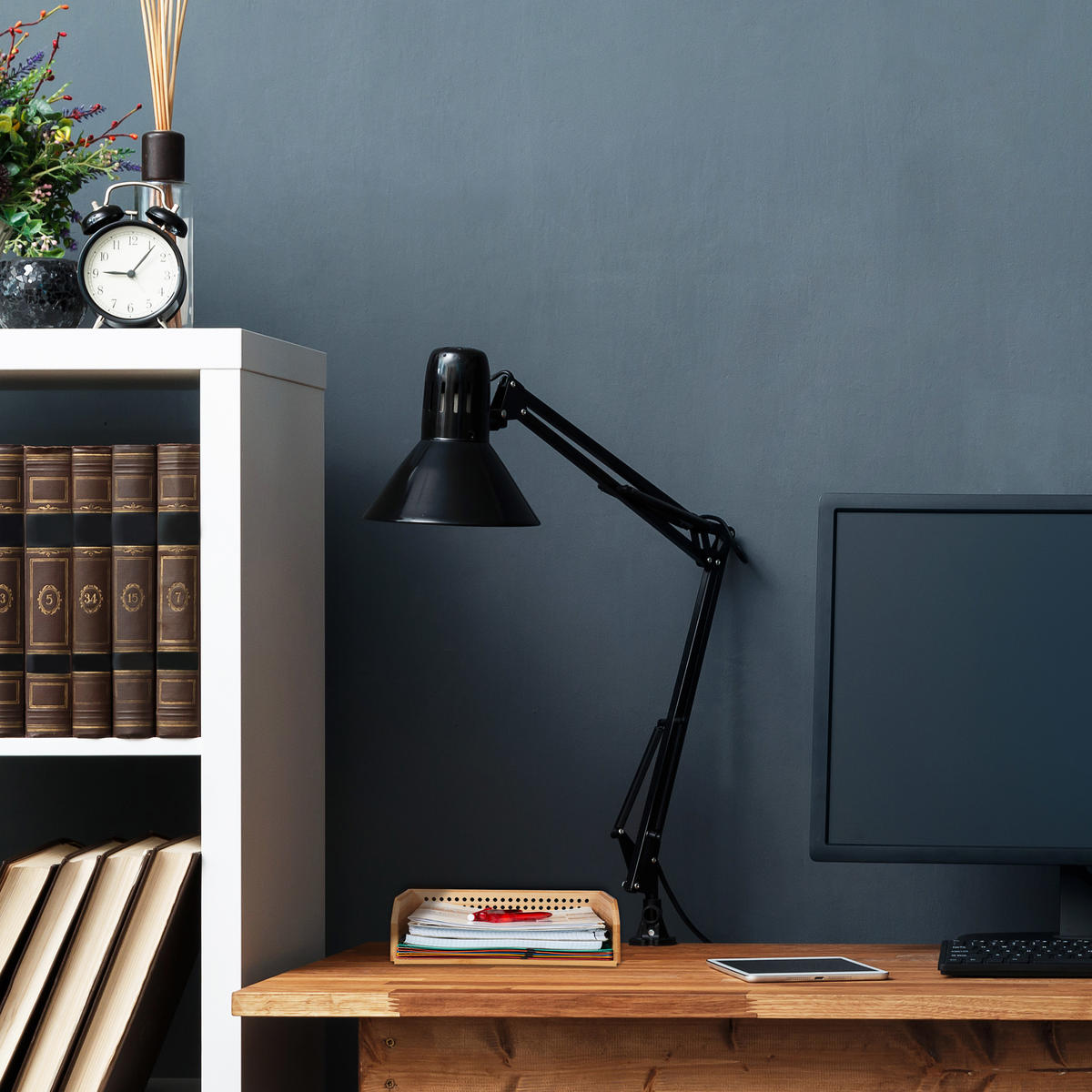 UKLADANIE dokumentov - svetlohnedá, drevo (25/7/33cm) - Relaxdays