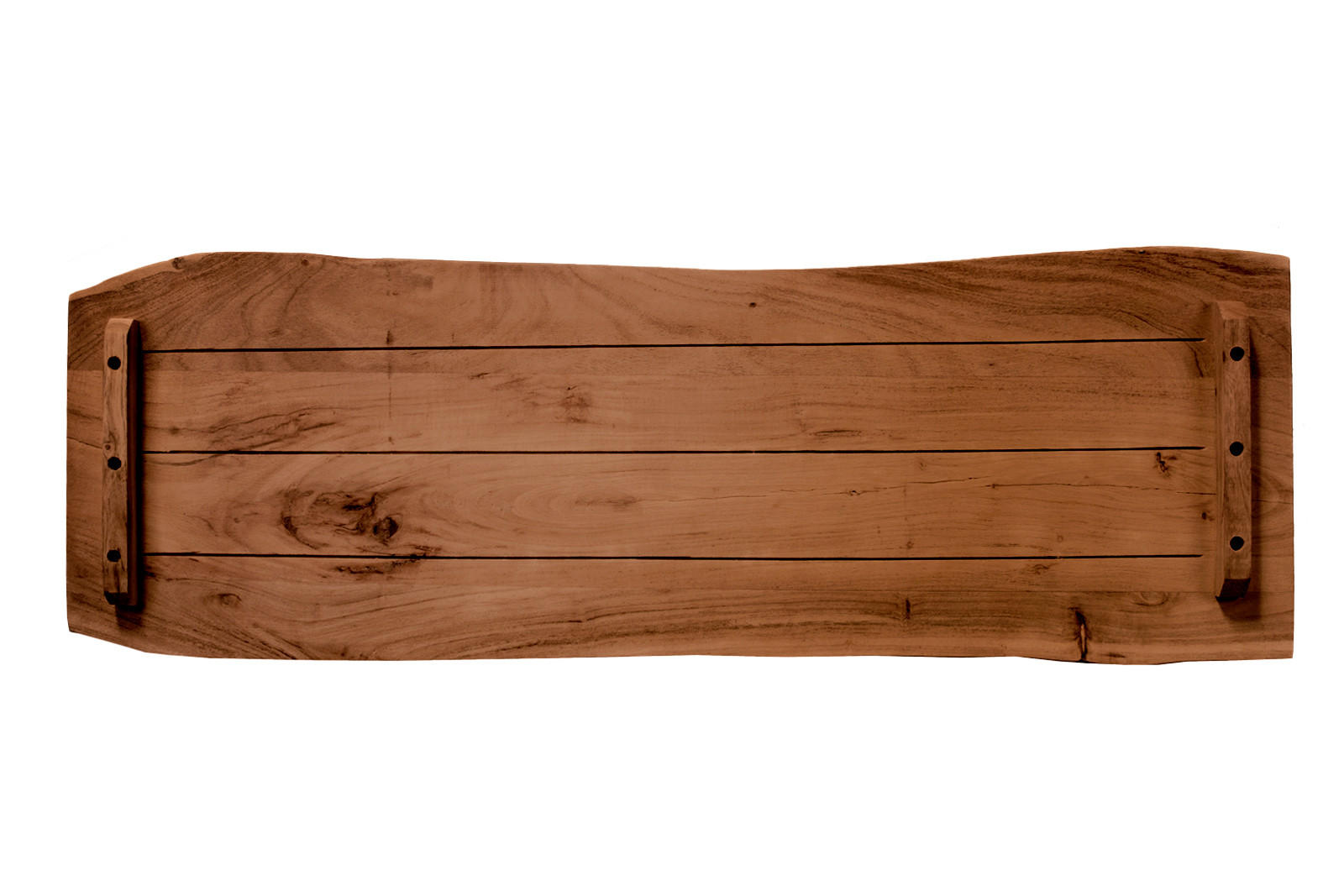 Thumbnail - SAM Tischlatten, Braun, Holz, Echtholz,Akazie, Rechteckig,Quadratisch, 120x3x40 cm, Esszimmer, Tische, Esstische