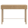 SCHMINKTISCH Nolie Eichenholzoptik mit 2 Schubladen 110 cm - Eichefarben, Holz/Holzwerkstoff (40/110/79cm) - Selsey