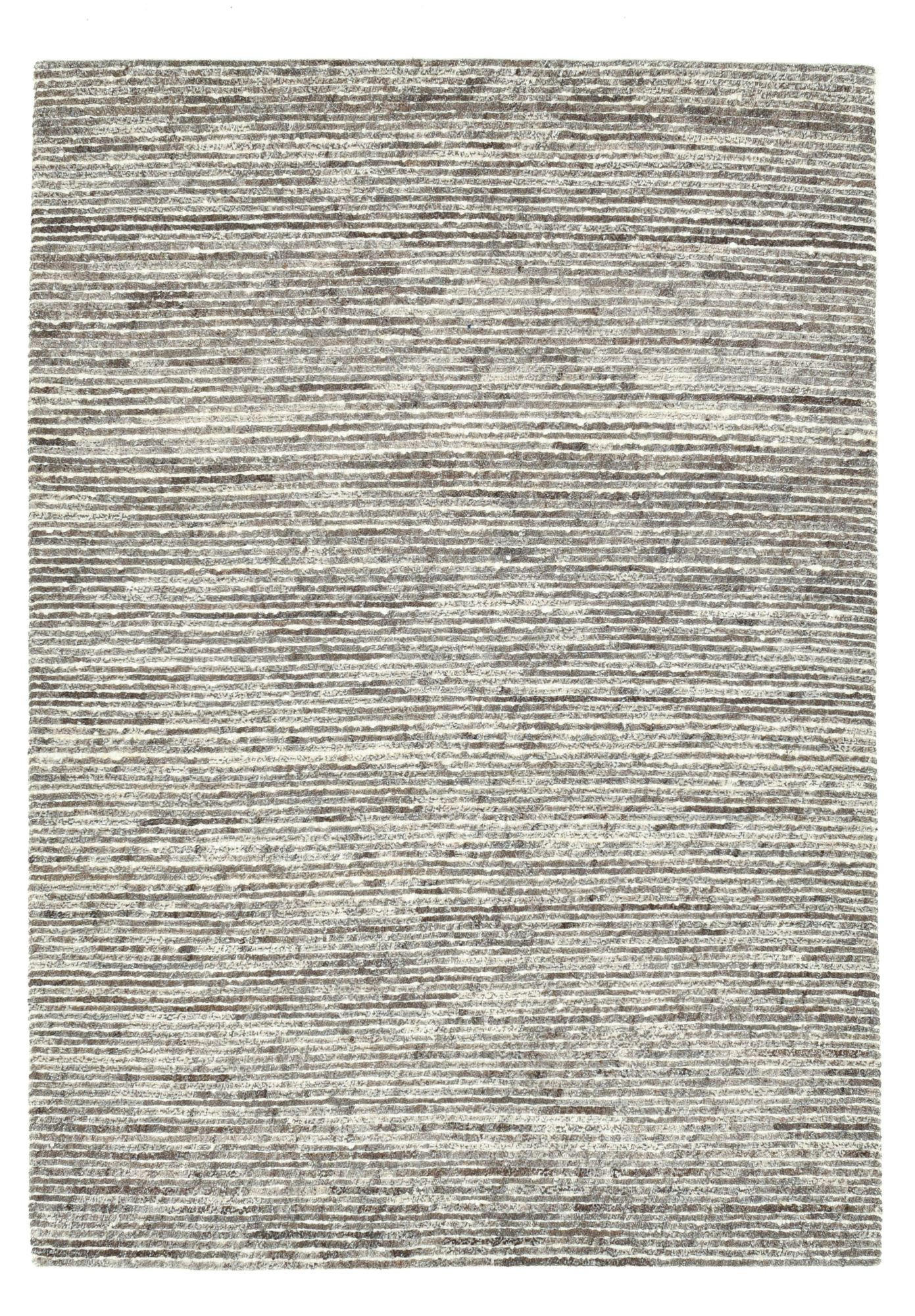 Sansibar Sylt Wollteppich Braun 70x140 cm