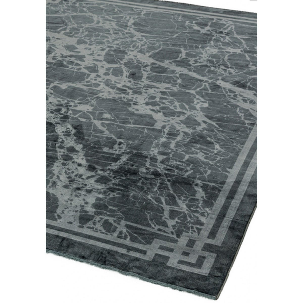 TEPPICH Moderner RAYA BORDER Schwarz 200 x 290 cm - Schwarz, Textil (200/290cm) - Novatrend