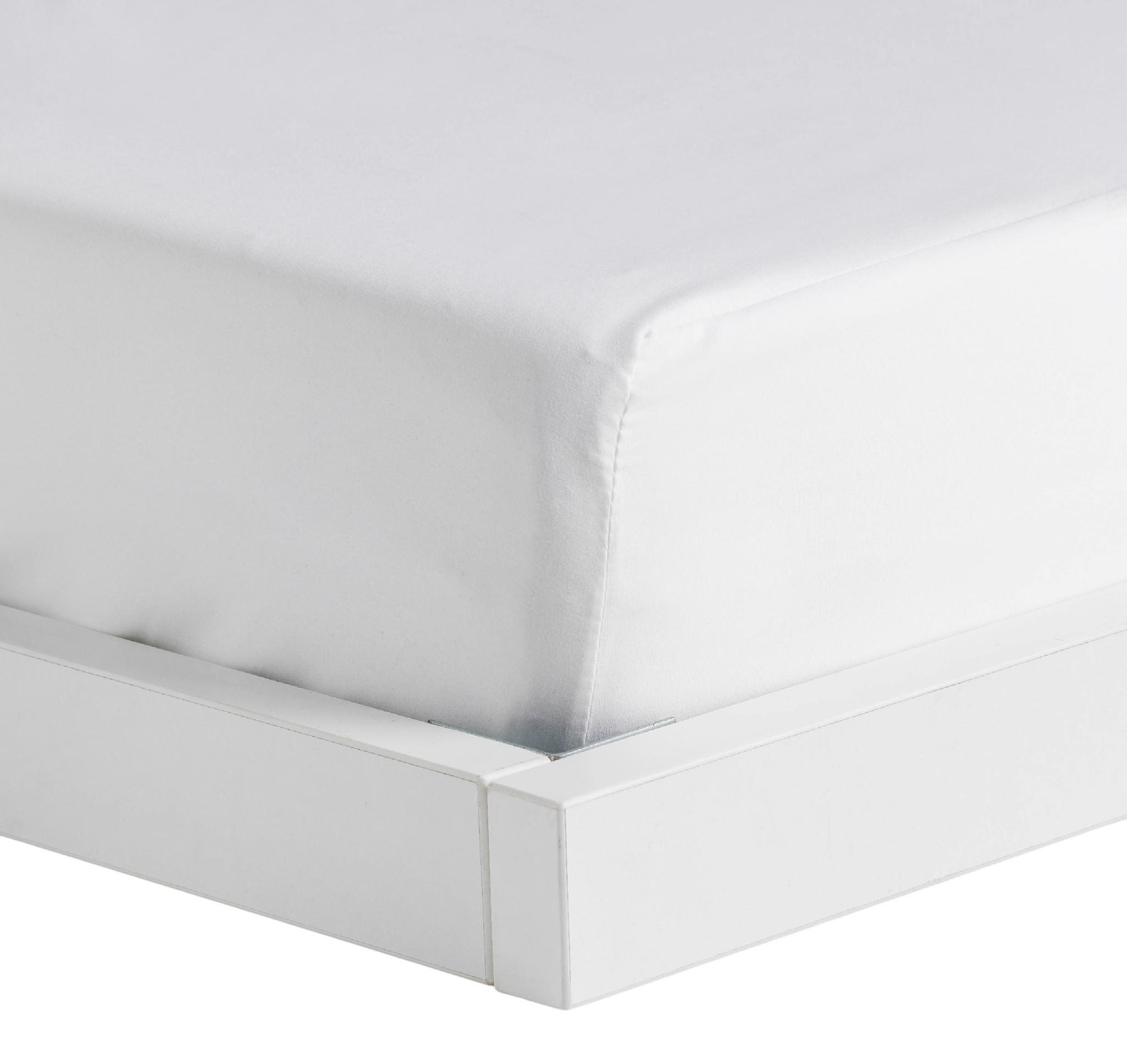 SPANNBETTTUCH Micros - Weiß, Textil (90/200cm) - home&you