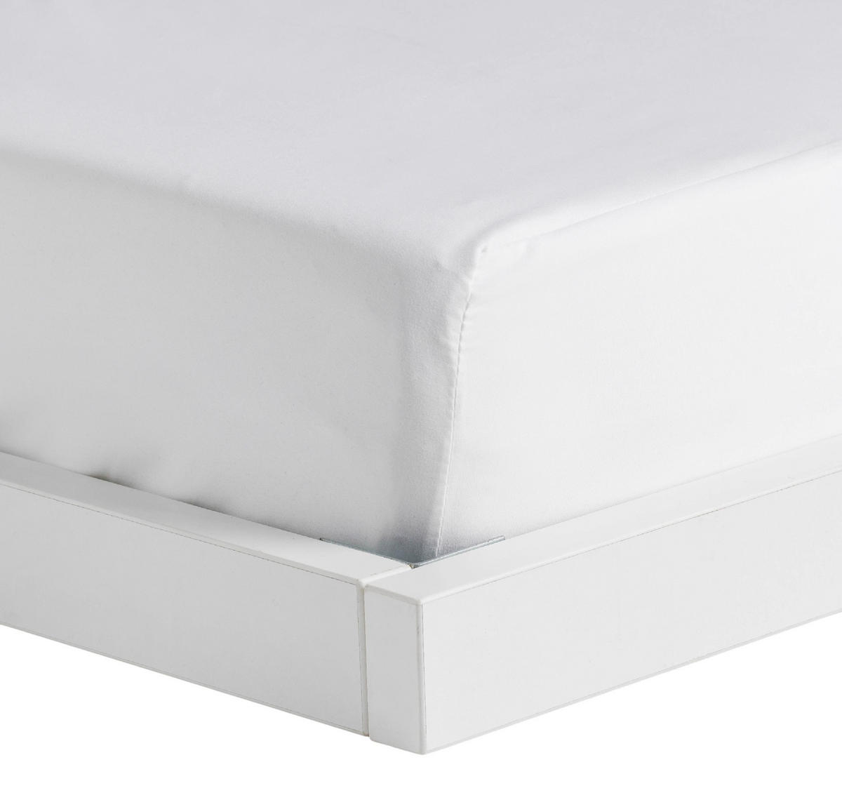 SPANNBETTTUCH Micros - Weiß, Textil (90/200cm) - home&you