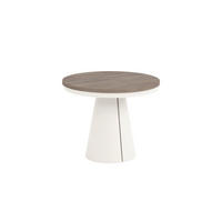 ESSTISCH CALMA Bis - Kaschmir/Beige, Holzwerkstoff/Metall (100/100/76cm) - Meblini