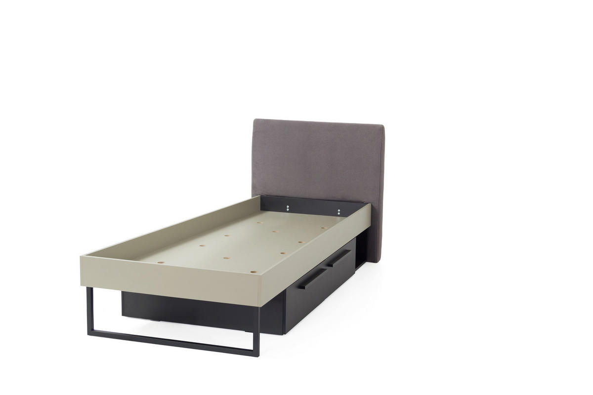 SCHLAFZIMMER Set 5-tlg. – SERGIO System – Kaschmir - Kaschmir, Holzwerkstoff (80/195/40cm) - hi-markt