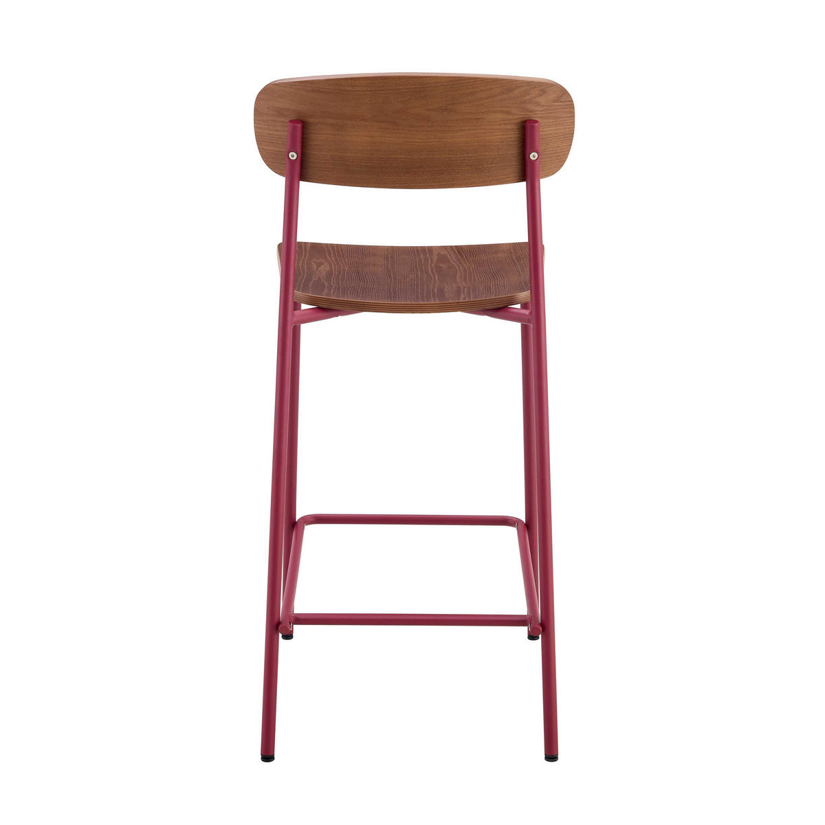 BARSTUHL 2-tlg., Lila - Lila, Metall (42/96/50cm) - Oviala
