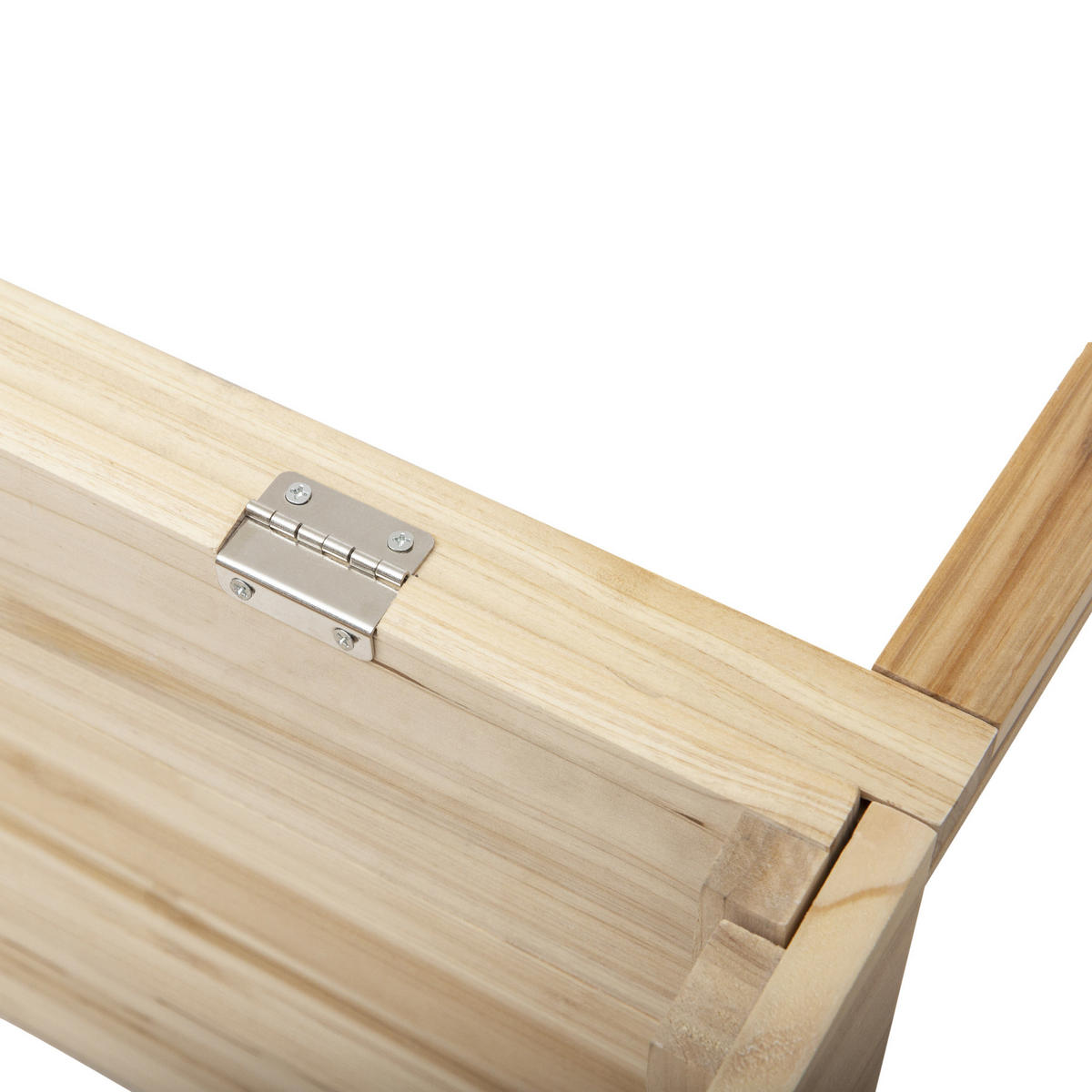 GEWÄCHSHAUS DE-05732 Holz, mit PC-Platte Natur - Naturfarben, Holz/Kunststoff (50/35/100cm) - ComfortXL