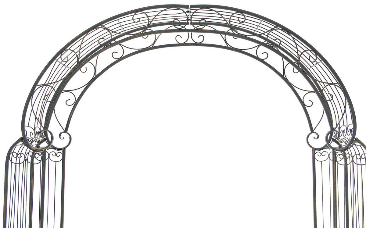 ROSENBOGEN Alesy bronze - Braun, Metall (163/239.5/34cm) - TPFGarden