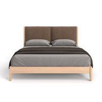 MASSIVHOLZBETT Vena aus Buche 200x220 cm, Storm 18 - Buchefarben/Naturfarben, Holz (200/220cm) - Danzz
