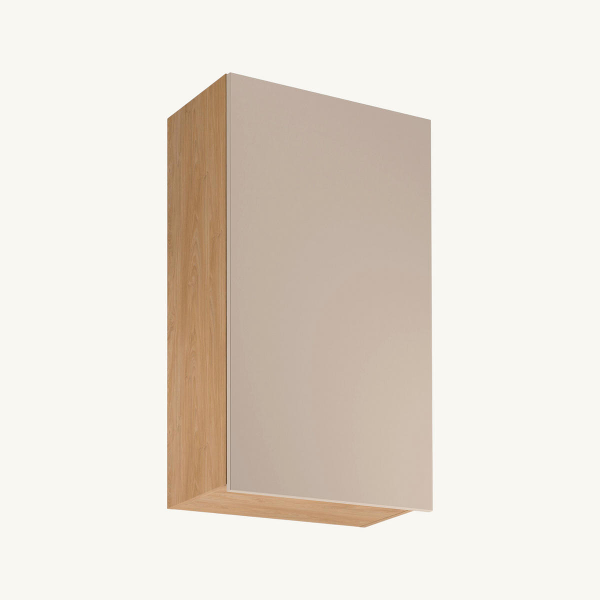 KÜCHENZEILE 240 cm Livaro – KU-S23 – Beige / Sonoma Eiche - Beige/Schwarz, Holzwerkstoff/Metall (240/247/60cm) - hi-markt