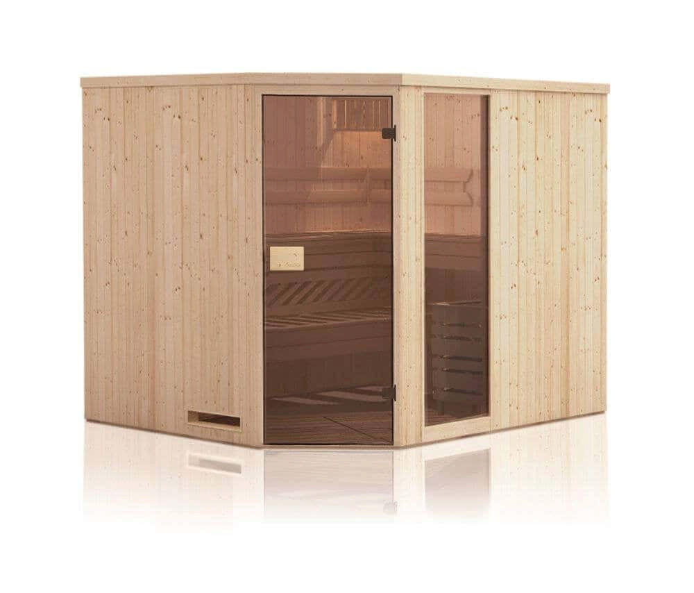 FinnTherm Innensauna Natur 194x199x194 cm