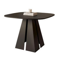 AUSZIEHTISCH ZELO 120/60/76 cm, Schwarz - Schwarz, Holzwerkstoff/Metall (60/120/76cm) - Idohome