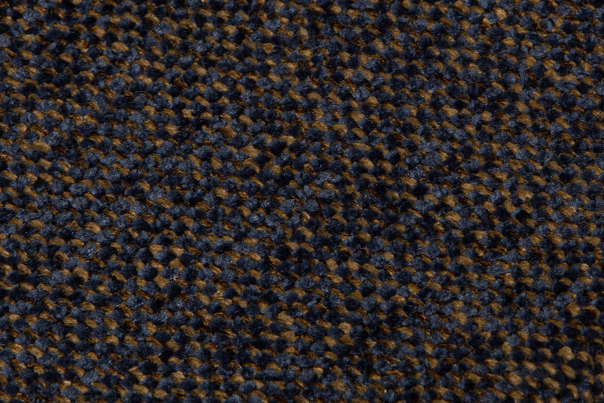 OHRENSESSEL STRALIS inklusive dekorativem Kissen, marineblau - Dunkelblau/Grün, Textil (82/108/80cm) - KONSIMO®