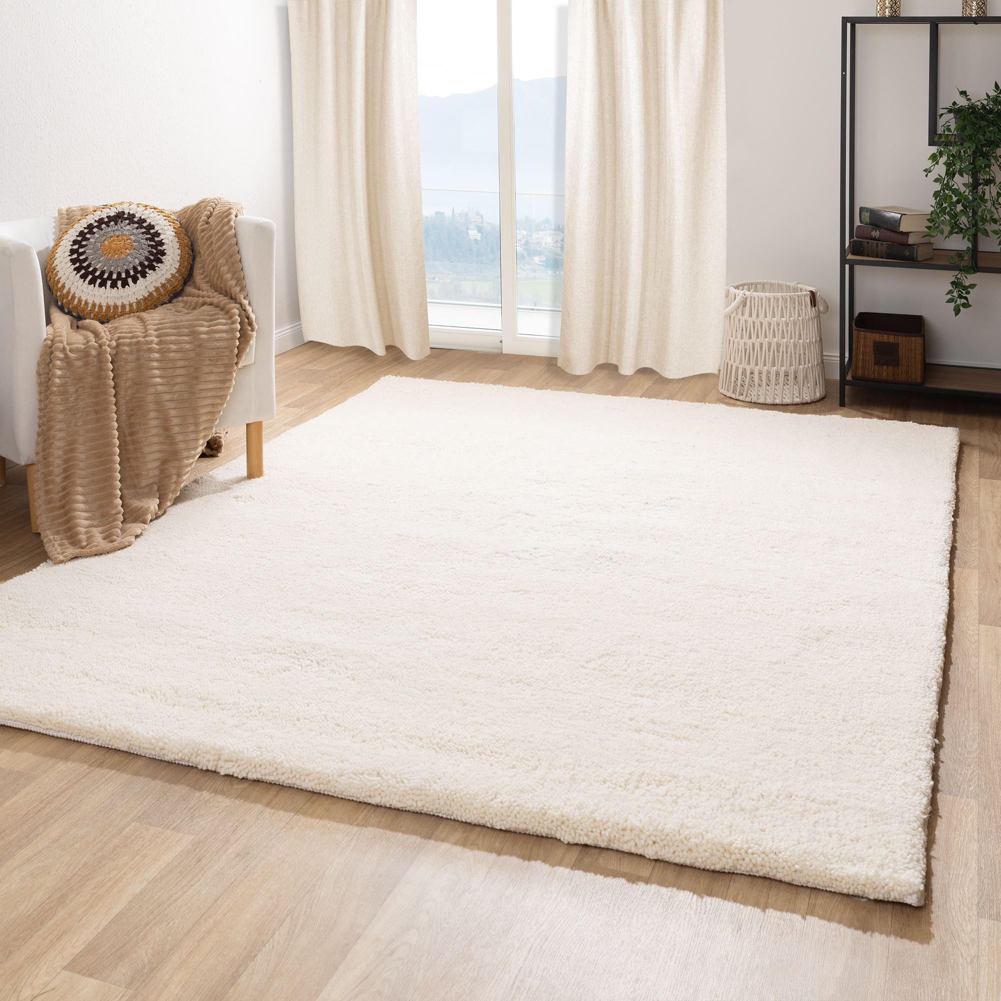 BERBERTEPPICH 250/300 cm Rabat - Creme, Naturmaterialien (250/300cm) - Steffensmeier